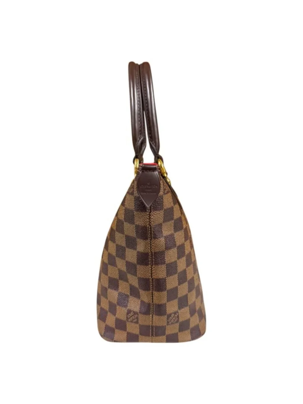 Louis Vuitton Saleya PM Damier Handbag Canvas Brown